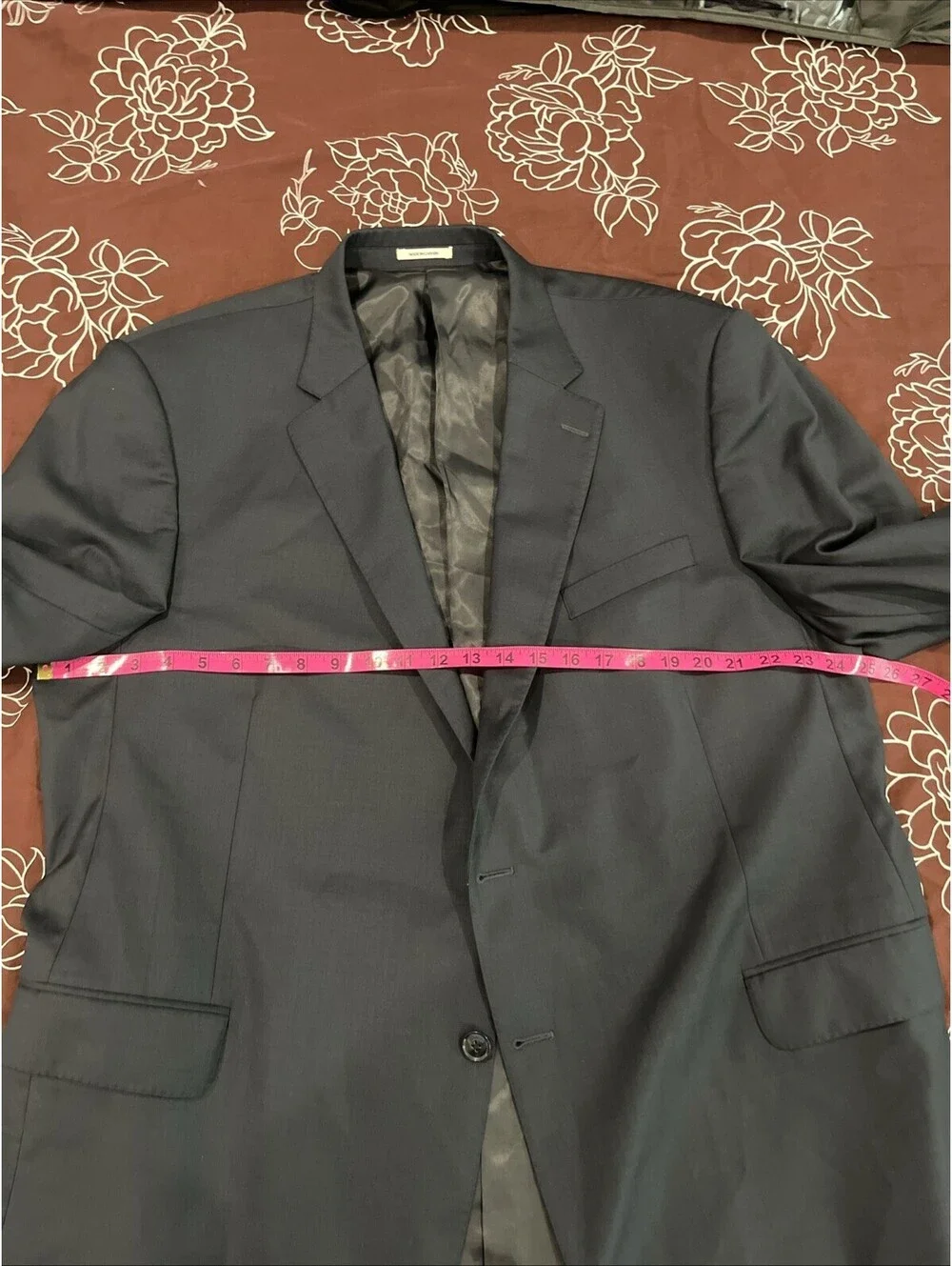 PETER MILLAR NAVY BLUE PREPPY MENS BLAZER 50TALL MADE IN CANADA VGC